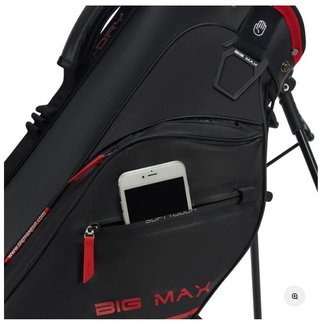 Big Max Aqua Seven H stand bag, černo/červený