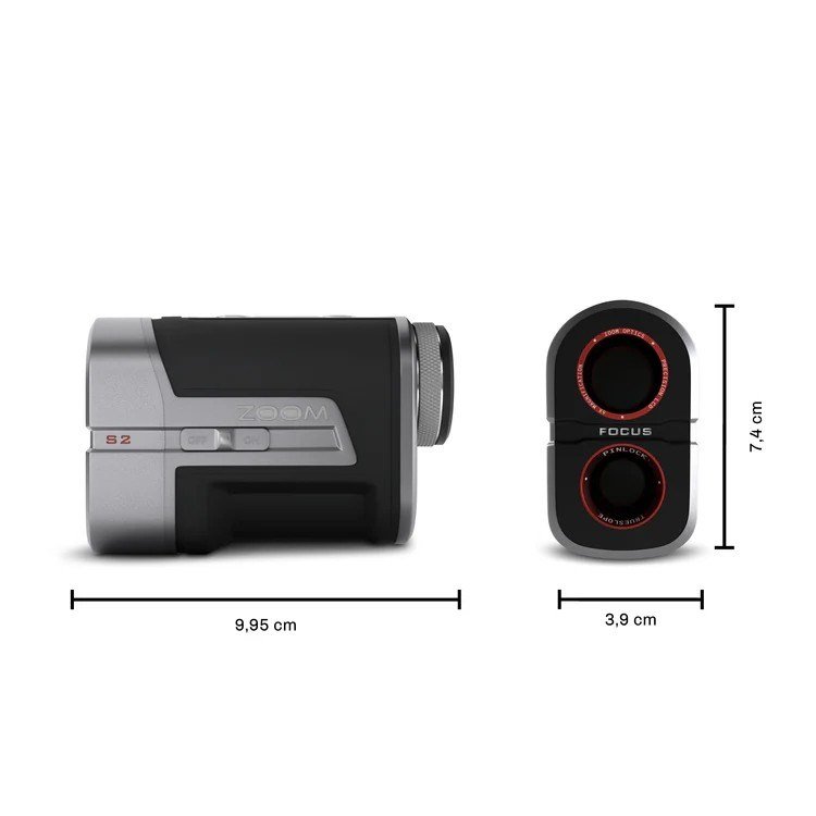 Zoom Focus S2 laserový dálkoměr, černo/stříbrný