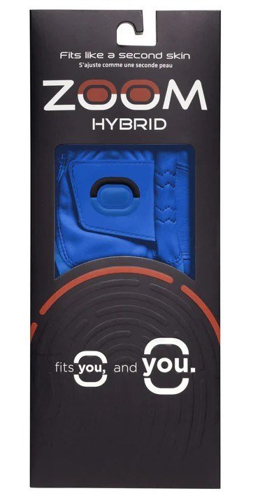 Zoom Hybrid pánská golfová rukavice, modrá
