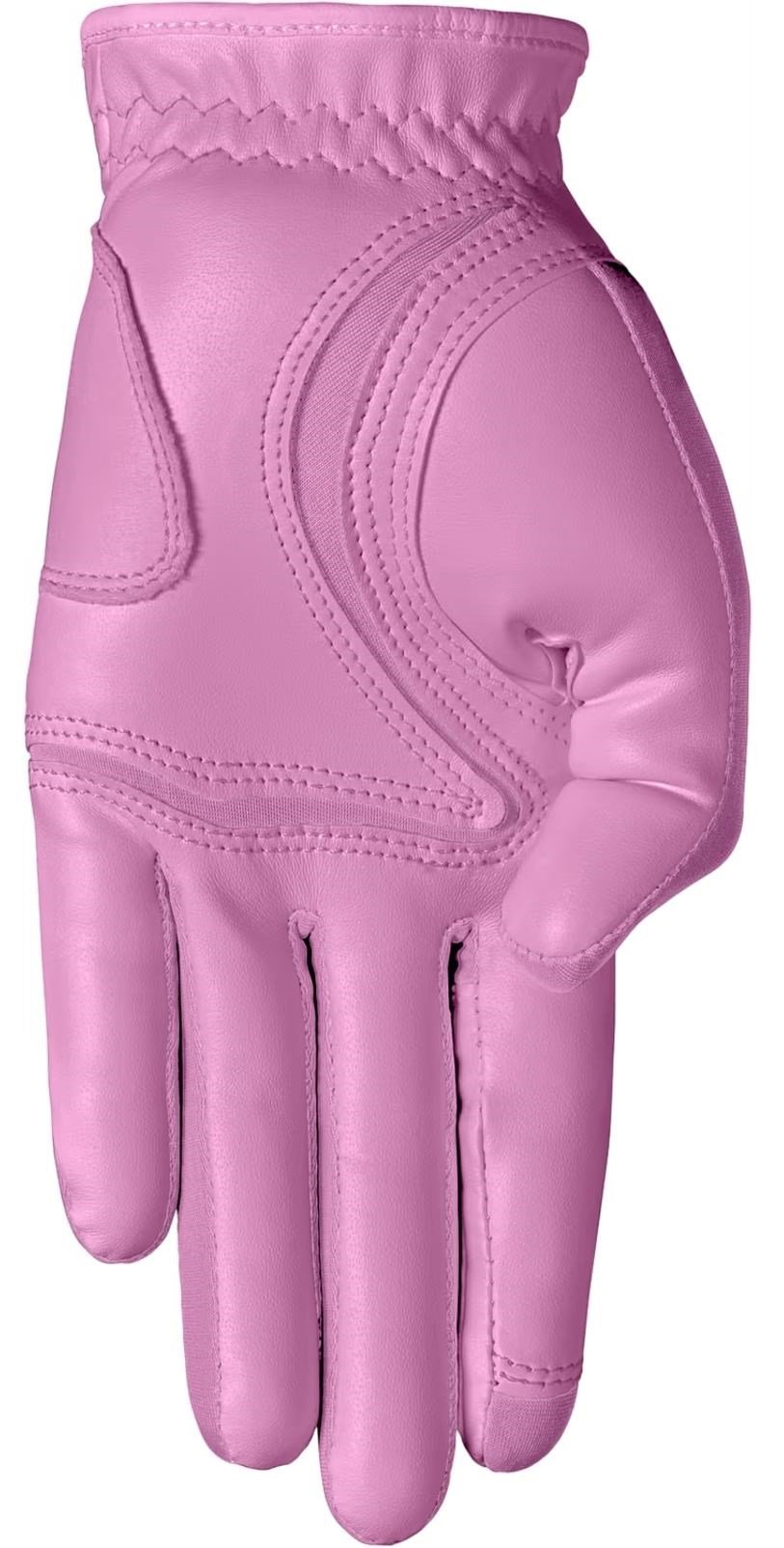 Zoom Hybrid dámská golfová rukavice, růžová