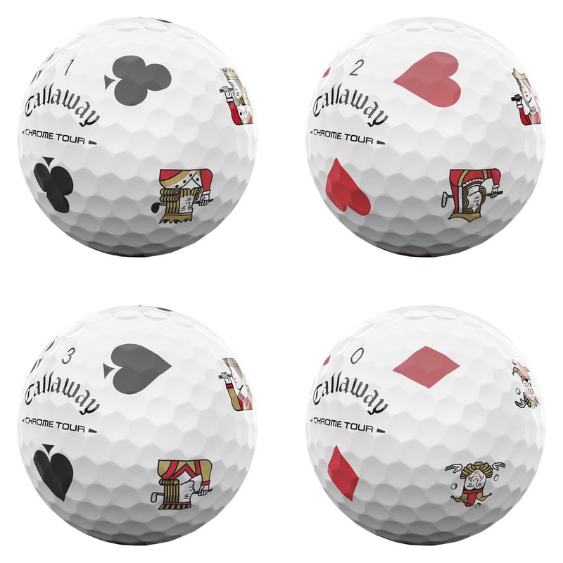 Callaway Chrome Tour Truvis Suits golfové míčky