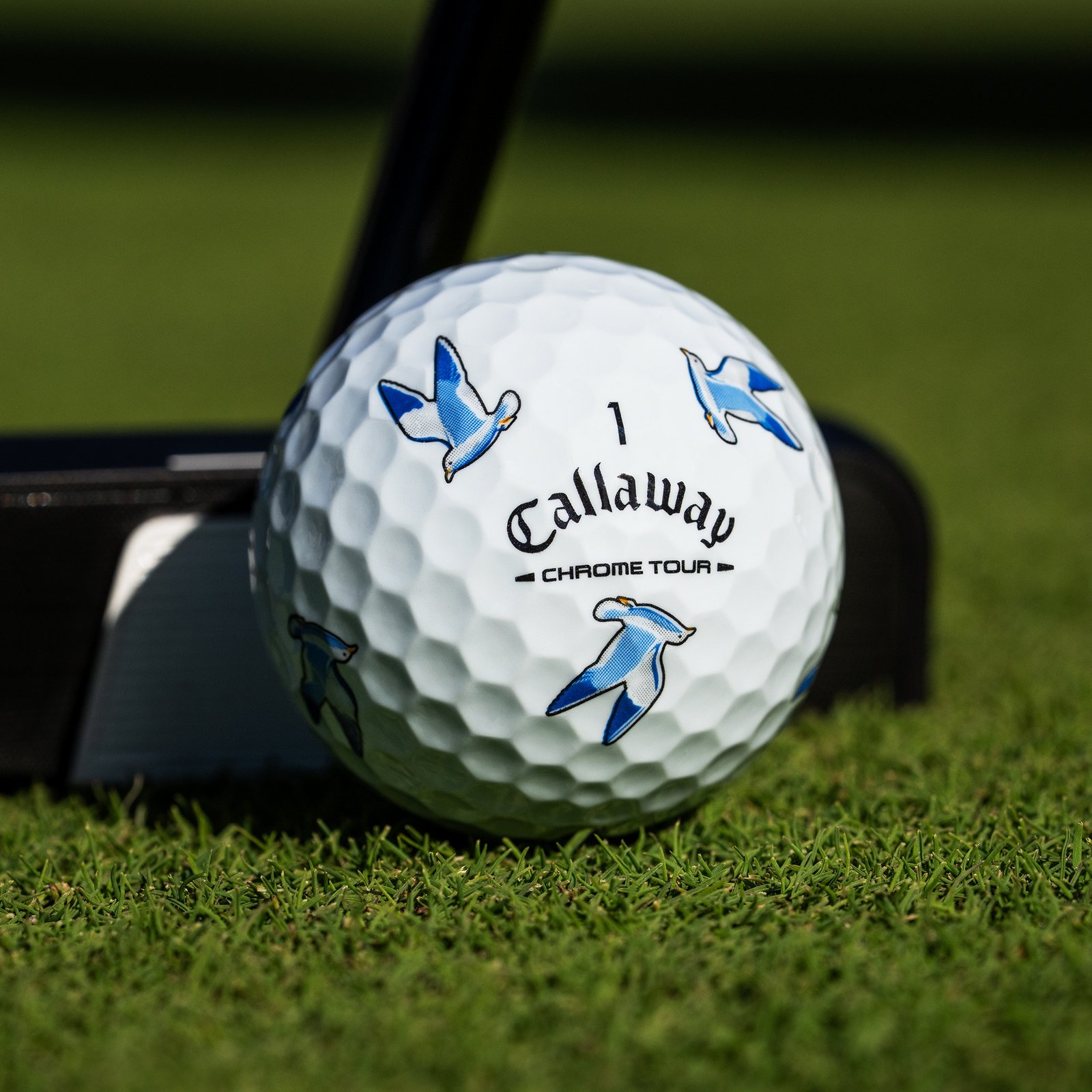 Callaway Limited Edition Chrome Tour Major Series: July Major golfové míčky