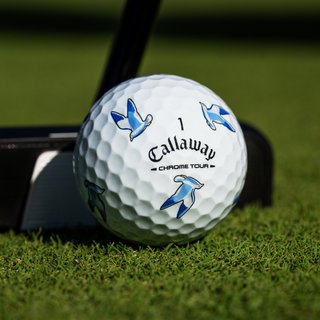 Callaway Limited Edition Chrome Tour Major Series: July Major golfové míčky