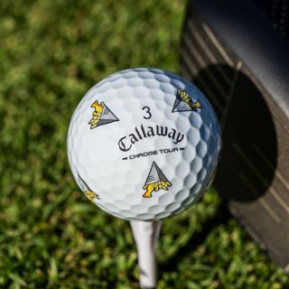 Callaway Limited Edition Chrome Tour Major Series: July Major golfové míčky