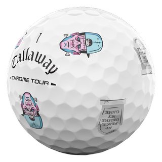 Callaway Chrome Tour Truvis golfové míčky, Halloween
