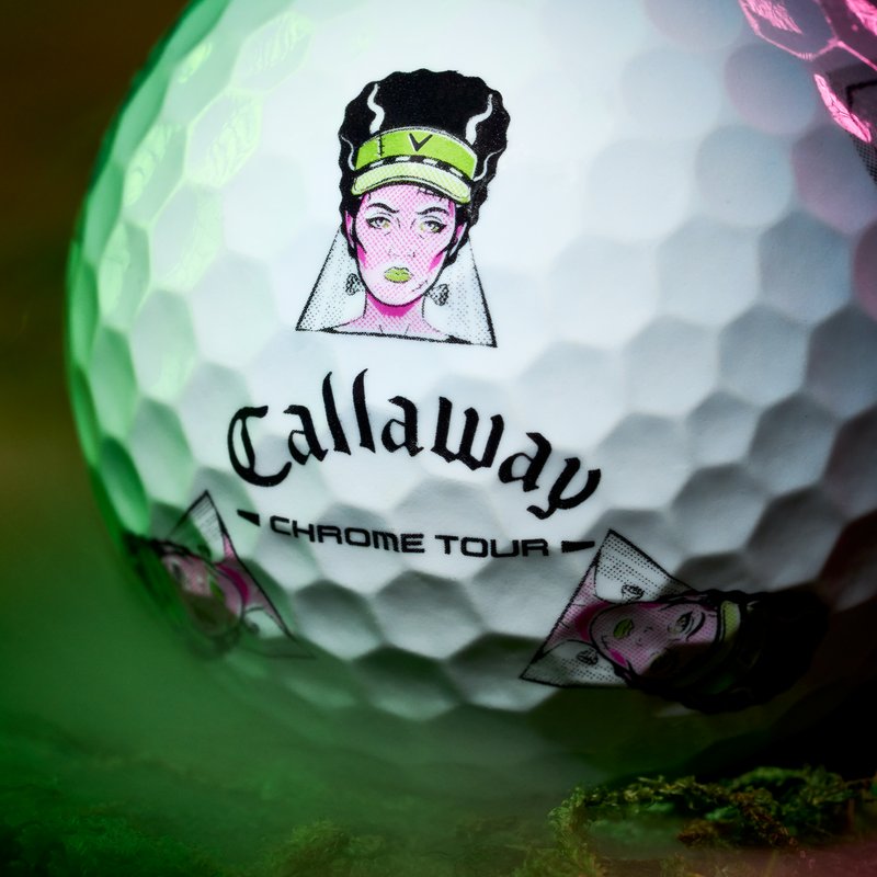 Callaway Chrome Tour Truvis golfové míčky, Halloween