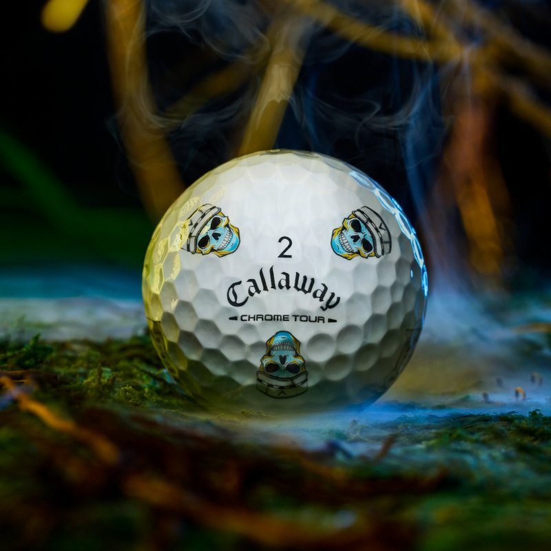 Callaway Chrome Tour Truvis golfové míčky, Halloween