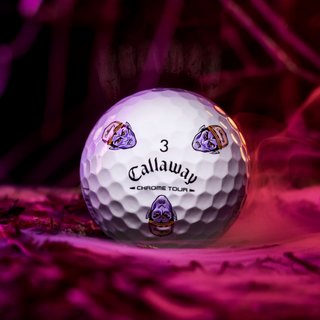Callaway Chrome Tour Truvis golfové míčky, Halloween