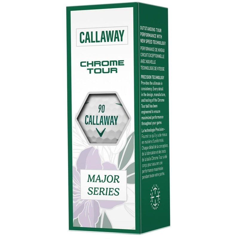 LIMITED - Callaway Chrome Tour April Major Series golfové míčky