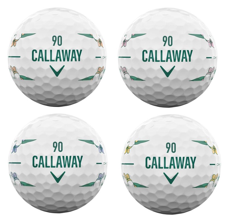 LIMITED - Callaway Chrome Tour April Major Series golfové míčky