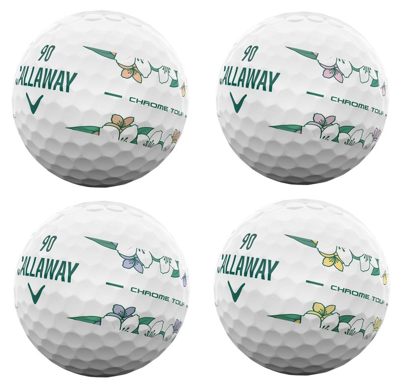 LIMITED - Callaway Chrome Tour April Major Series golfové míčky