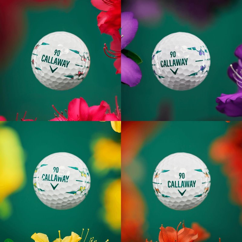 LIMITED - Callaway Chrome Tour April Major Series golfové míčky