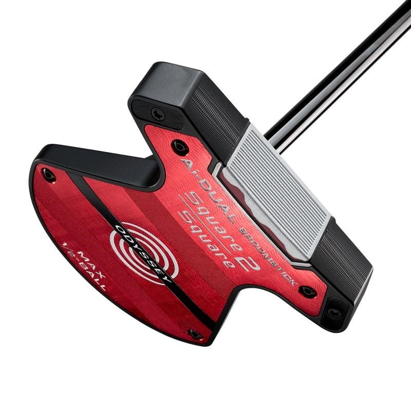 Odyssey Ai-DUAL Square 2 Square MAX 1/2 Ball Cruiser Broomstick putter 48"