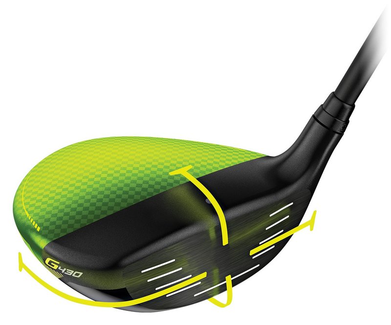 DEMO PING G430 MAX pánské dřevo, 3W-15°, Stiff
