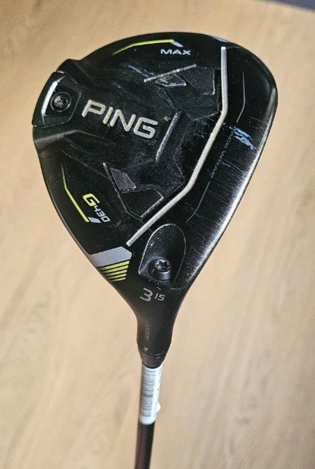 DEMO PING G430 MAX pánské dřevo, 3W-15°, Stiff