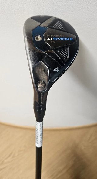 DEMO Callaway Paradym Ai Smoke HL pánský hybrid, levý, 4H-21°, Regular