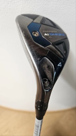 DEMO Callaway Paradym Ai Smoke HL pánský hybrid, levý, 4H-21°, Regular