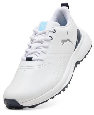 Puma Fusion Grip 6 Evo pánské golfové boty, bílo/šedé