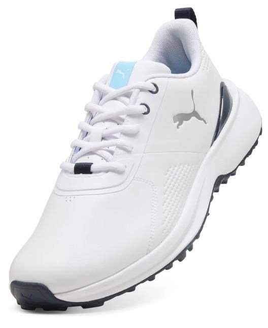 Puma Fusion Grip 6 Evo pánské golfové boty, bílo/šedé