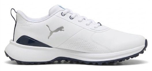 Puma Fusion Grip 6 Evo pánské golfové boty, bílo/šedé