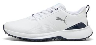 Puma Fusion Grip 6 Evo pánské golfové boty, bílo/šedé
