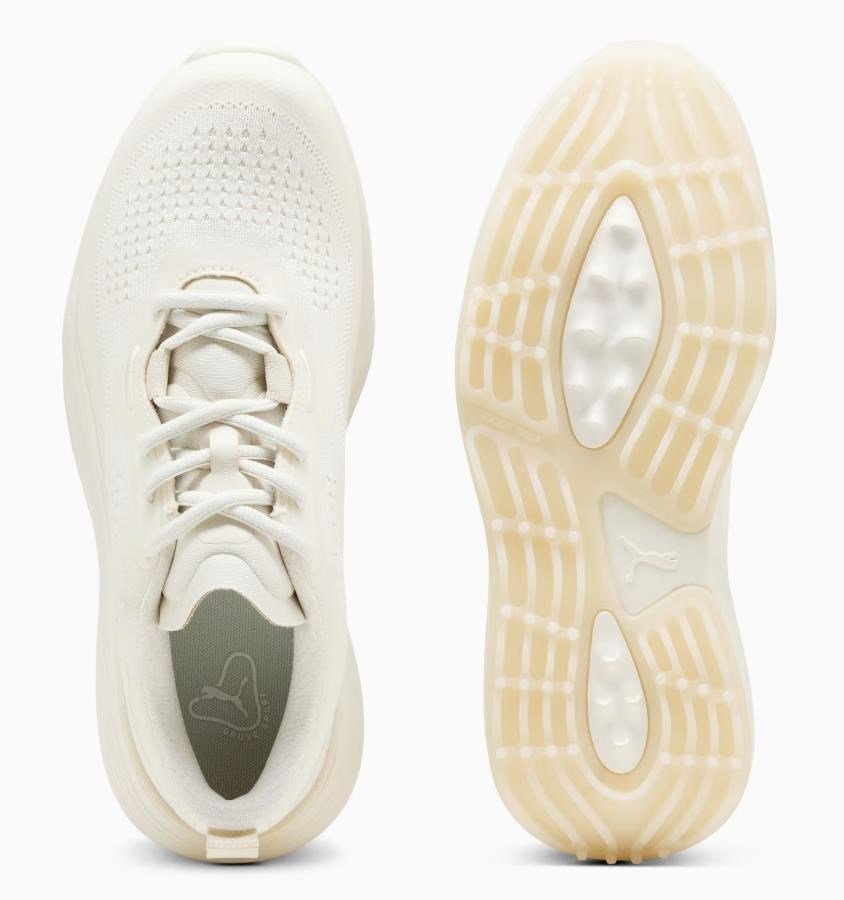 Puma Gruve Sport dámské golfové boty, warm white/alpine snow