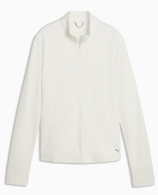 Puma Pure Textured Full-Zip dámská bunda, warm white