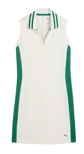 Puma Pique golfové šaty, warm white