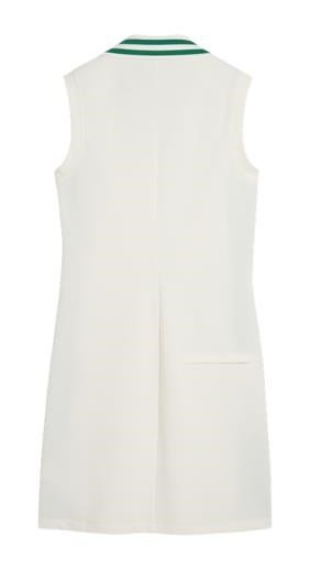 Puma Pique golfové šaty, warm white