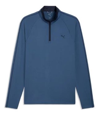 Puma Pure 3.0 1/4 Zip pánská mikina, modrá