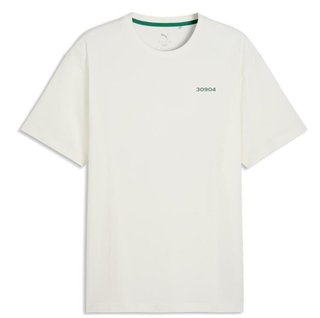 Puma 30904 T-Shirt pánské polo, bílo/zelené