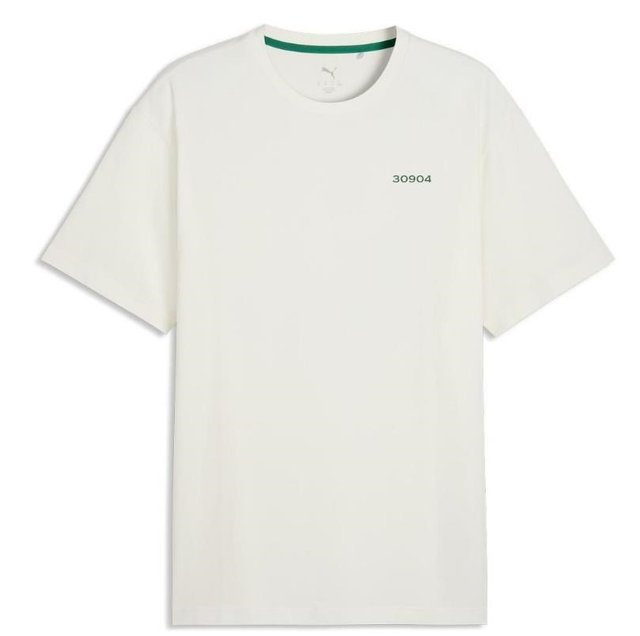 Puma 30904 T-Shirt pánské polo, bílo/zelené