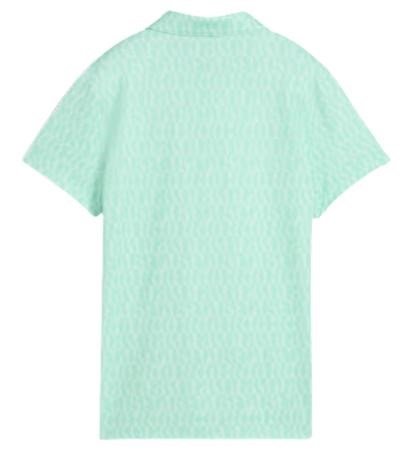 Puma Cloudspun Wavey dámské polo, mint jelly