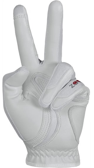 Zoom Hybrid dámská golfová rukavice, bílá