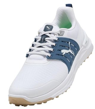 Puma Ignite Elevate 2 pánské golfové boty, bílo/modré