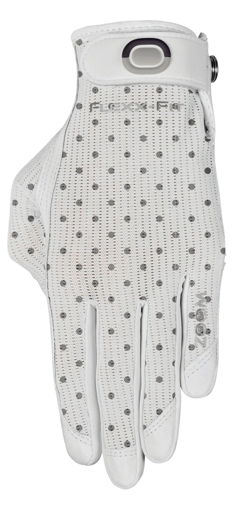 Zoom Sun Style Powernet dámská golfová rukavice, bílá/polka dot