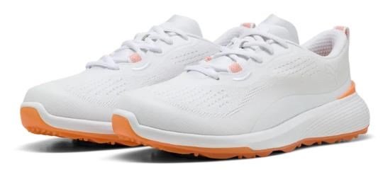 Puma Gruve Sport dámské golfové boty, white/melon glow