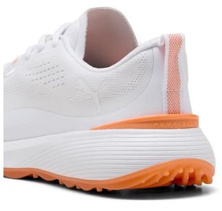 Puma Gruve Sport dámské golfové boty, white/melon glow
