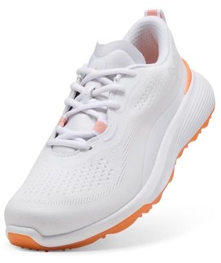 Puma Gruve Sport dámské golfové boty, white/melon glow