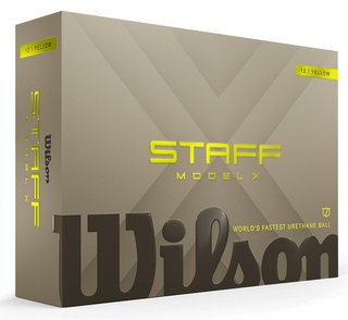 Wilson Staff Model X golfové míčky, žluté