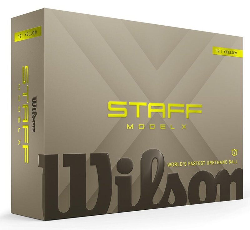 Wilson Staff Model X golfové míčky, žluté