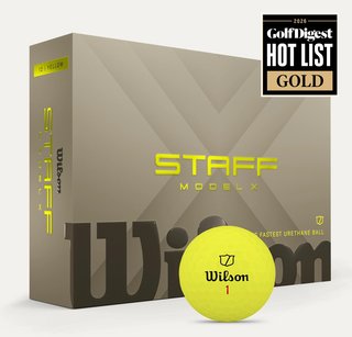 Wilson Staff Model X golfové míčky, žluté