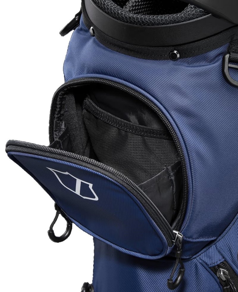 Wilson Talus 14 stand bag, tmavě modro/bílý