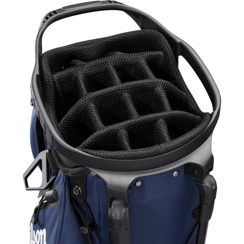 Wilson Talus 14 stand bag, tmavě modro/bílý