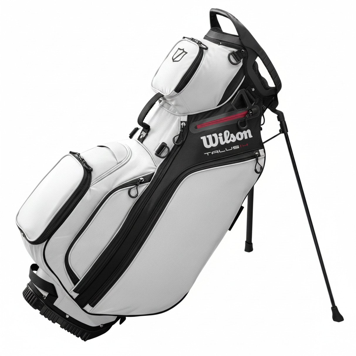 Wilson Talus 14 stand bag, bílo/černý