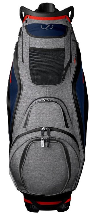 Wilson Alpine Dry cart bag, šedo/modro/červený