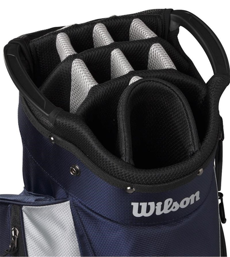 Wilson Feather cart bag, tmavě modro/stříbrný