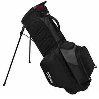 Wilson Feather stand bag, černo/šedo/červený