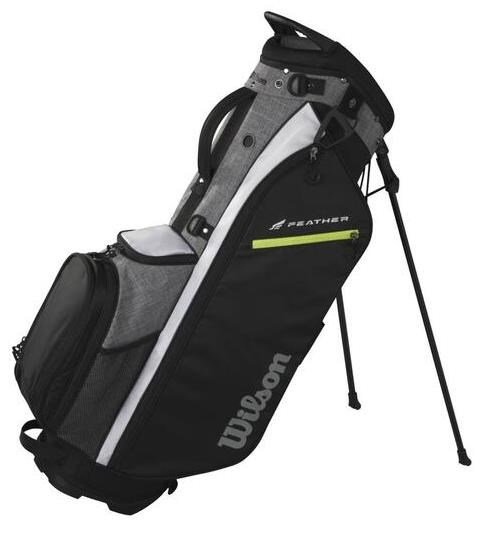 Wilson Feather stand bag, černo/šedo/bílý