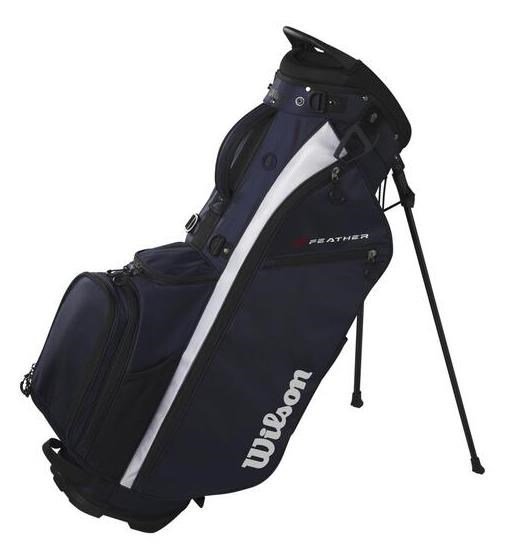 Wilson Feather stand bag, tmavě modro/bílý